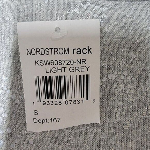 Nwt Socialite Gray Hoodie Sweatshirt Snake Print Pullover Long Sleeve Soft S - Picture 4 of 10